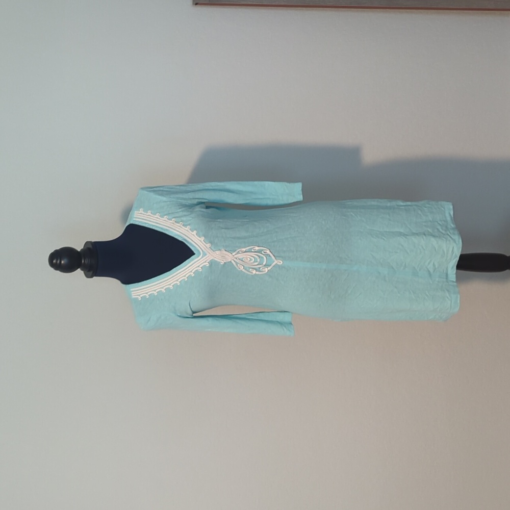 Light blue cover up